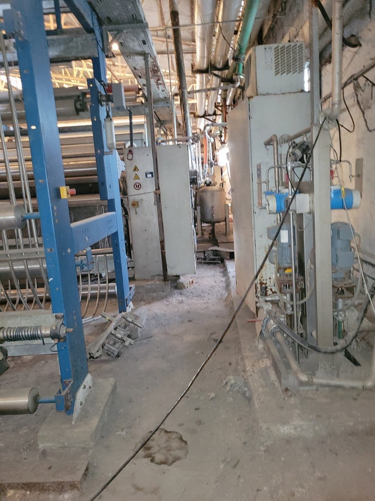 Parex Mather, MK-10 PLC, 2009, 3400mm Working Width, Double Burners, Siemens PLC