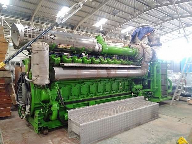 Jenbacher, J620 GS-F, 2012, 3.3 MW, 11 kV, 50 Hz, Gas Engine Generator Set