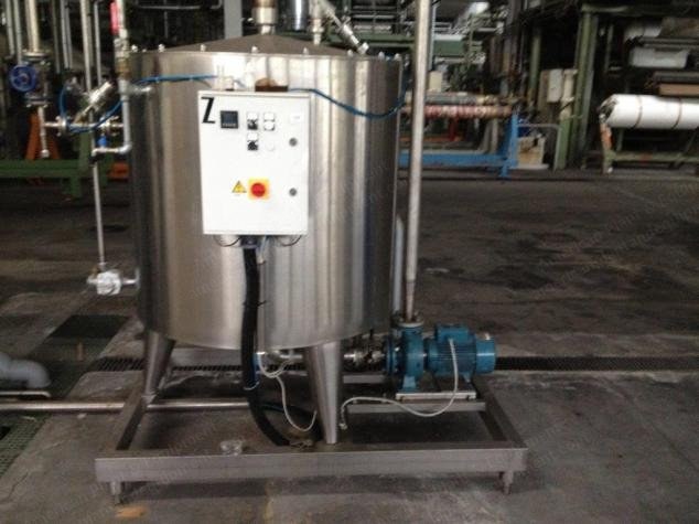 Color Service, Fully Automated System for Powdered Dyes & Liquid Chemicals, 2012, 40 Dye Stuff Storage Bins, 2 Robotic Dyes, 5 S/S Holding Tanks