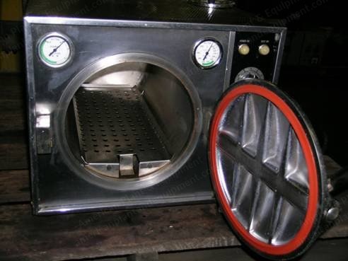 Pelton & Crane, A-4-2504-ATS, Lab Autoclave, 9" Diameter x 17" Depth, 115V
