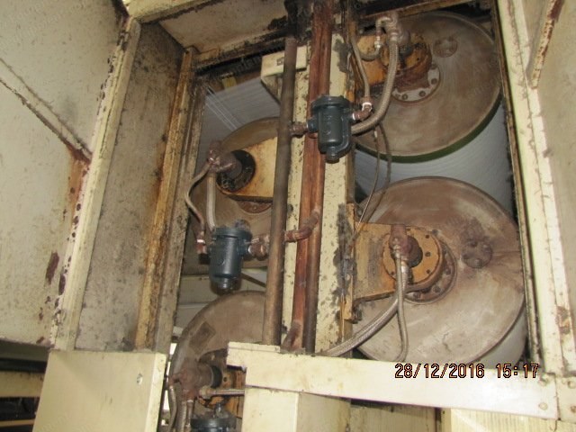Sucker Muller and Benninger Direct Warper, 1990, 2400mm Max Width, 1800mm Warper Width, 576 Ends V Creel