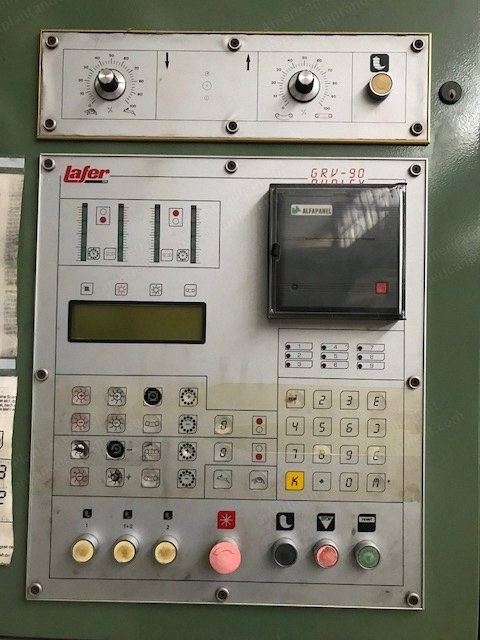 Lafer, GRV-90 Duplex, 1988, Double Drum Raising Machine, 1800mm Working Width, 24+24 Raising Cylinders
