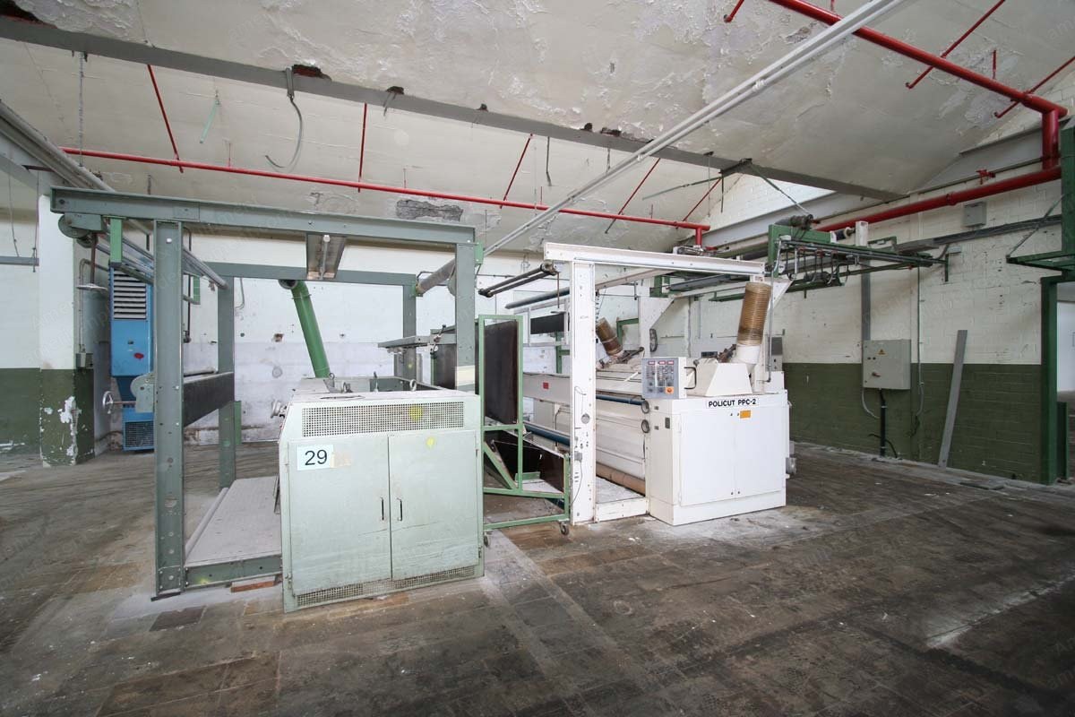 Sucker Muller, Policut PPC-2, 1991, Tigering, Polishing and Shearing Line, 2250mm Tiger Width, 1800mm Shearing Width