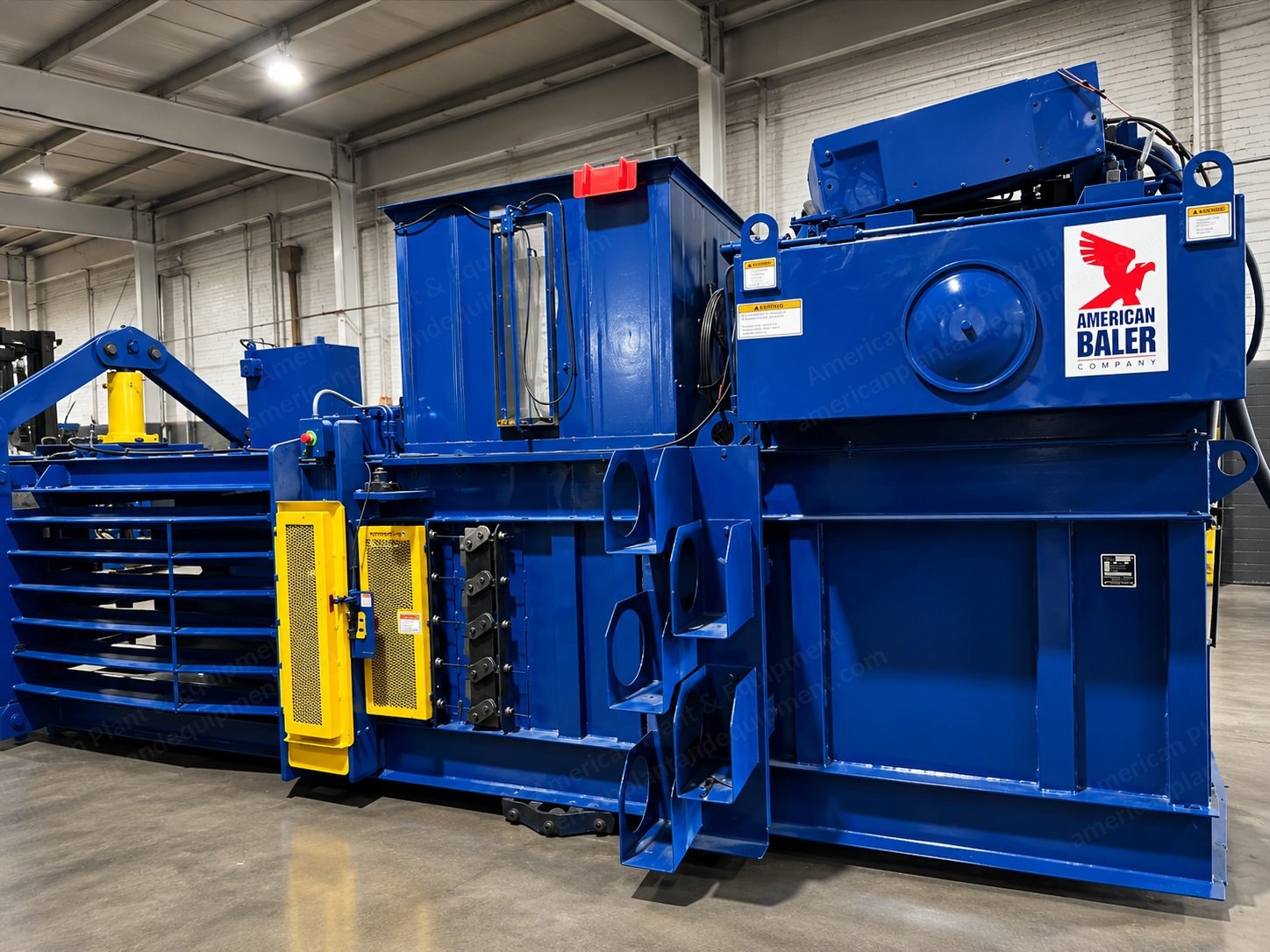 American Baler, 5042H-850, Auto-Tie Horizontal Baler, 150,795 lbs.