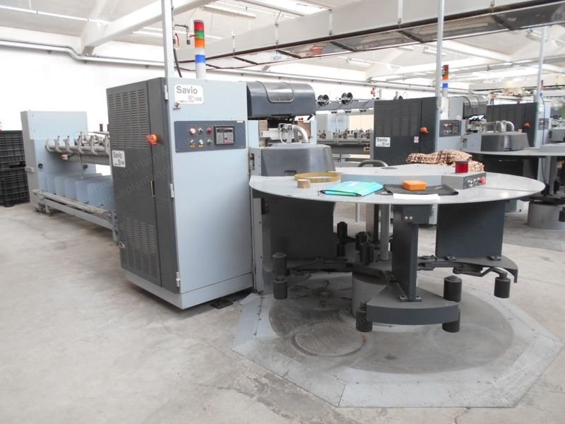 Cognetex, Fine Worsted Yarn Plant, 1988 to 2000, Complete Plant with Gil Boxes, Finisher, Spinning Frames, Winder, and Twisters