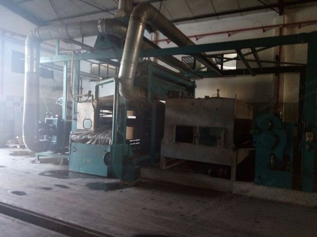 Kusters Singeing Machine, 2001, Working Width 3200mm, Gas Operated