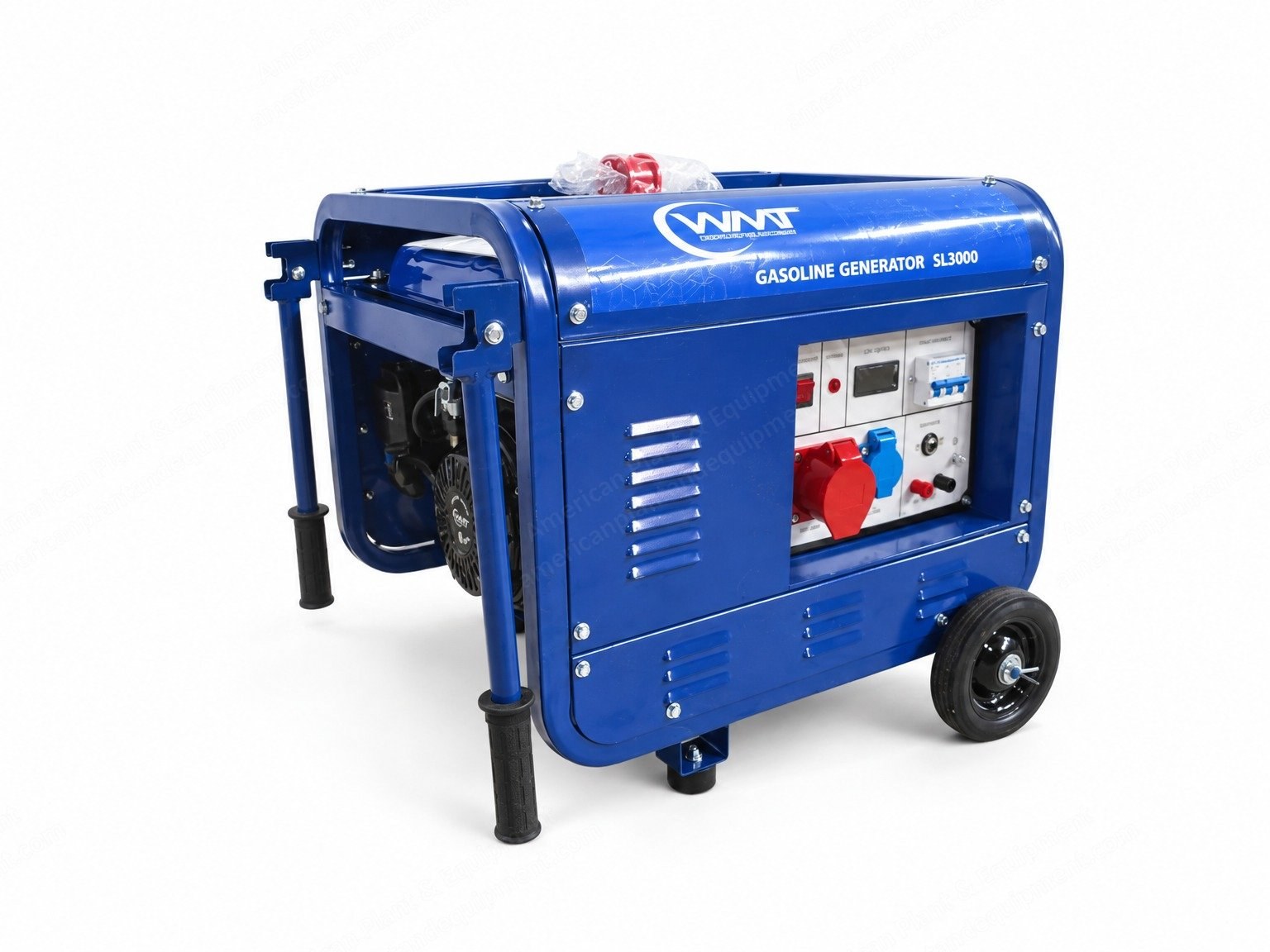 WMT, SL 3000, Portable Petrol Generator, 2.8 kW, 230 V / 400 V / 12 V DC, 6.5 hp Engine, New