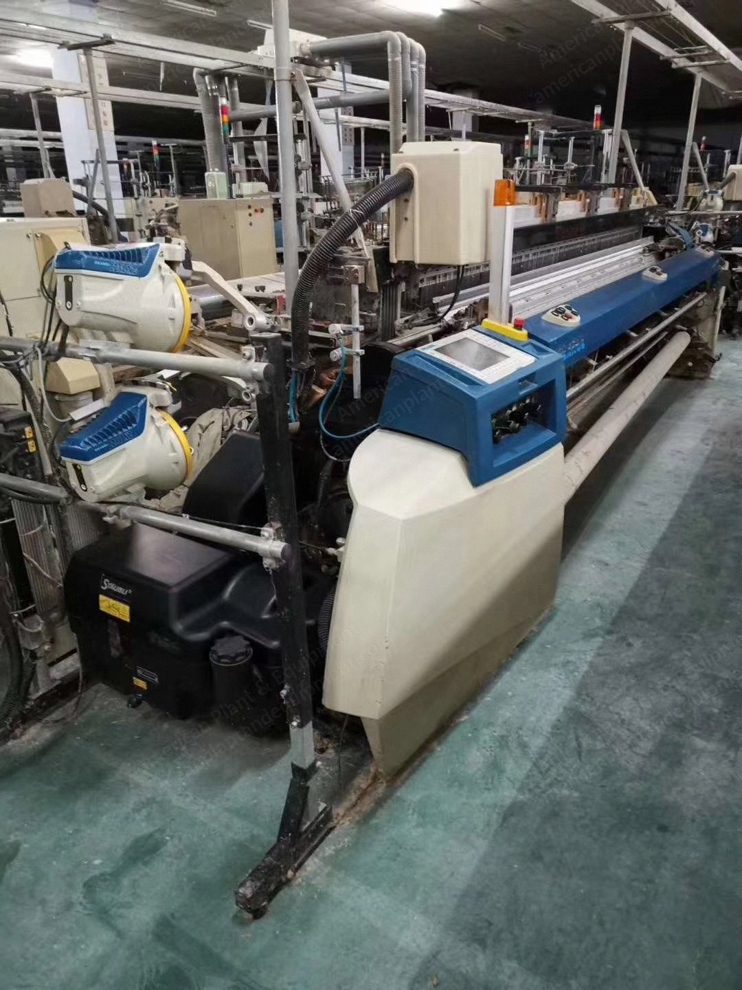 Picanol, Omni Plus 800, 2007, Air Jet Loom, Width 3400mm, 2 Nozzles, Staubli 2861B Dobby
