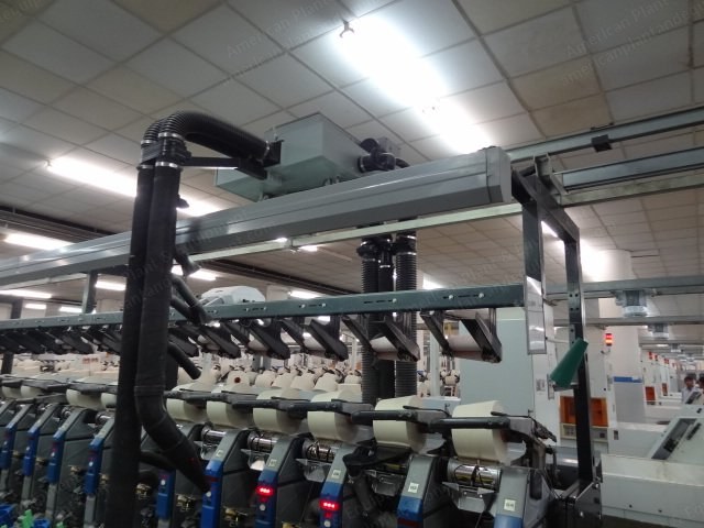 Savio, Orion, 2002, 64 Spindles, Manual Magazine Feed, Loepfe Yarn Master TK 940F