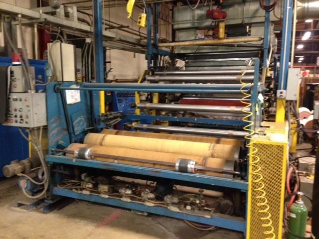 Rototherm, PUR Reactant Laminating Coating Line, 1800mm Working Width, 62" Coating Width