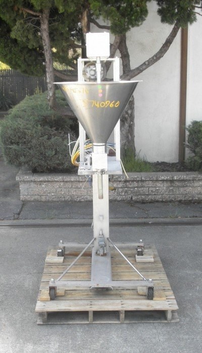 Hinds-Bock, SP-64, Stainless Steel Piston Filler, Single Piston, Agitated Feed Hopper