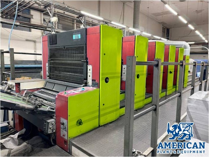 KBA, Rapida 105-5 LX, 2006, 1050x750mm, 5 Colors, Coater