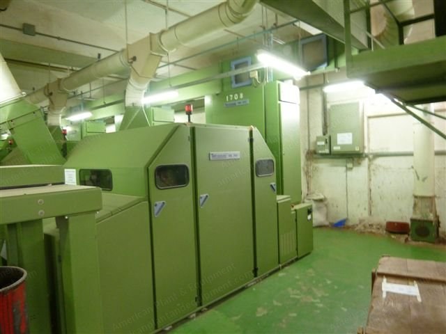 Trutzschler, DK760, 1995, High-Production Card, 30" x 48" Can Size, 100 kg/hr Max Production