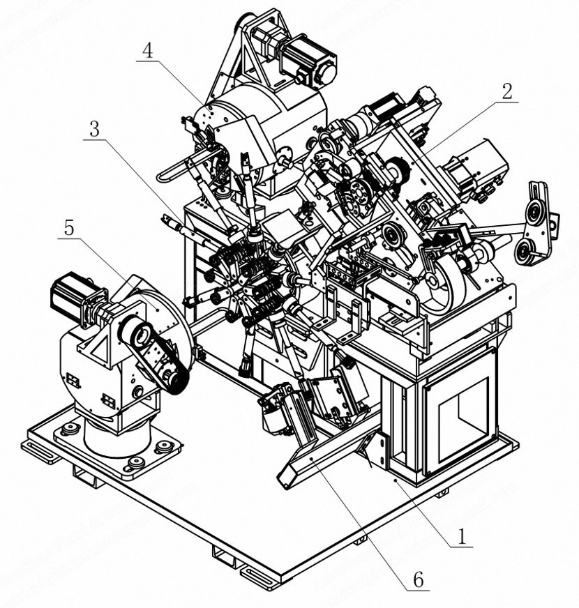 NovaStar, SB301, Automatic Spring Unit Assembly Line, Includes Spring Coiling Machine, Automatic Conveyor, Spring Assembling Machine