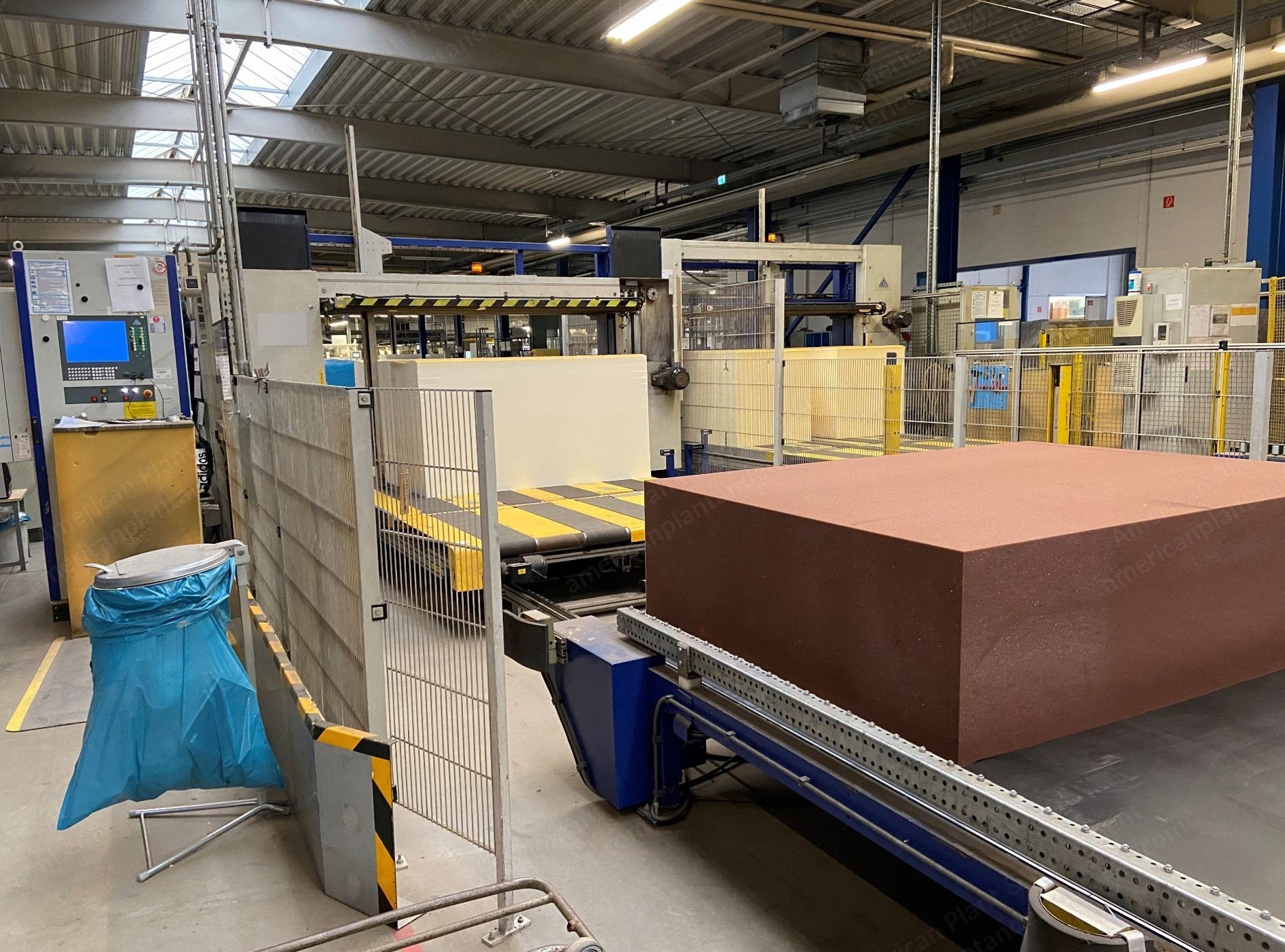 Baumer, OFS-222, 2007, CNC Foam Cutter, Motorized Turntable 2200x2200mm, PNC55 Drive