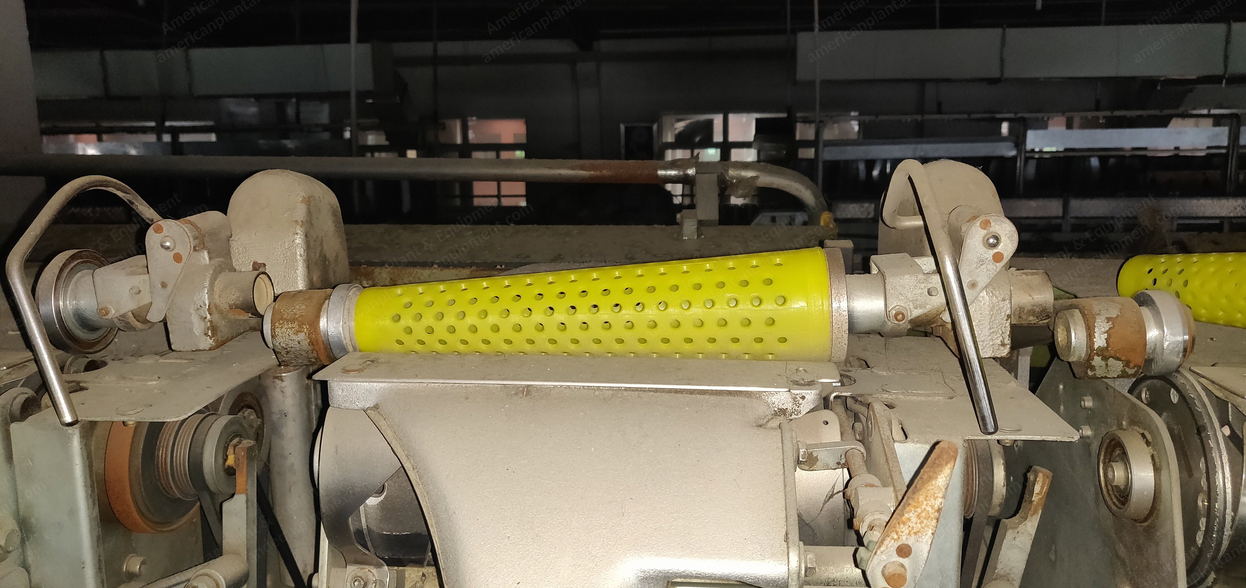 Karl Mayer, RC 10 NG, 1991, 260mm Traverse, 3 Degrees 20 Min Conicity, 5 Position Rotary Creel