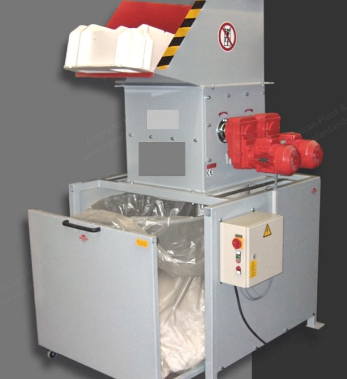 Heger, GZ-S-E 700 N, Coarse Grinder for EPS Packaging, 700x700mm Inlet, 20-35 m3/h Capacity