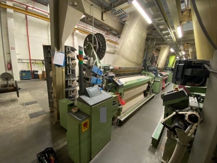 Dornier, LTNF-6/J-260, 2000, Air-Jet Terry Weaving Loom, 2600mm Working Width, 6 Colors, Staubli LX1600B Jacquard