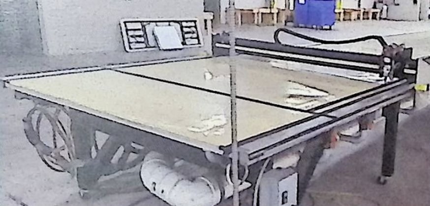 Gerber Single Ply Cutter, 72" x 36' Cut Area