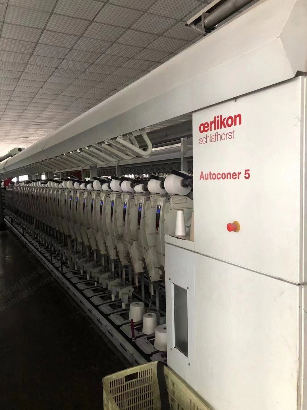 Schlafhorst, Autoconer 5, 2010, 60 Spindles, Uster Quantum 2 Cleaner, Automatic Doffing