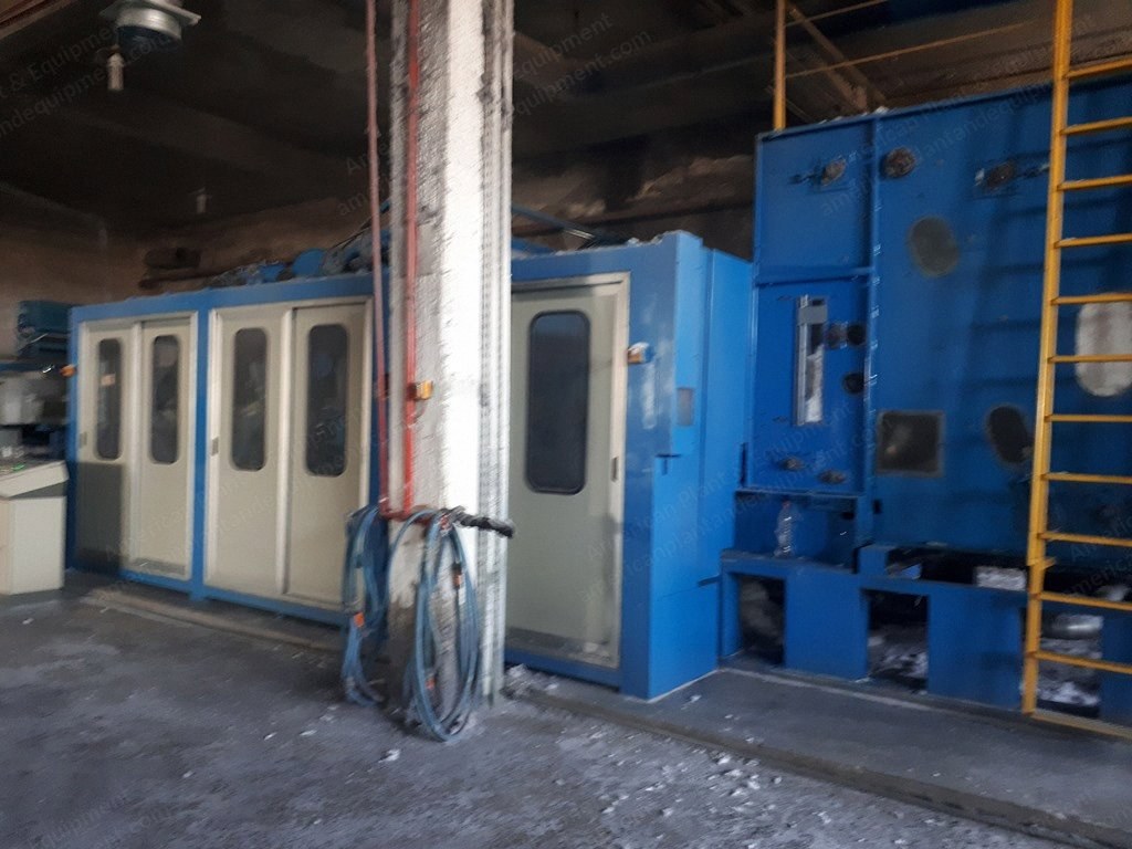 Bematic Card, 2007, Working Width 2500mm, Double Doffer, 800 kg/hr