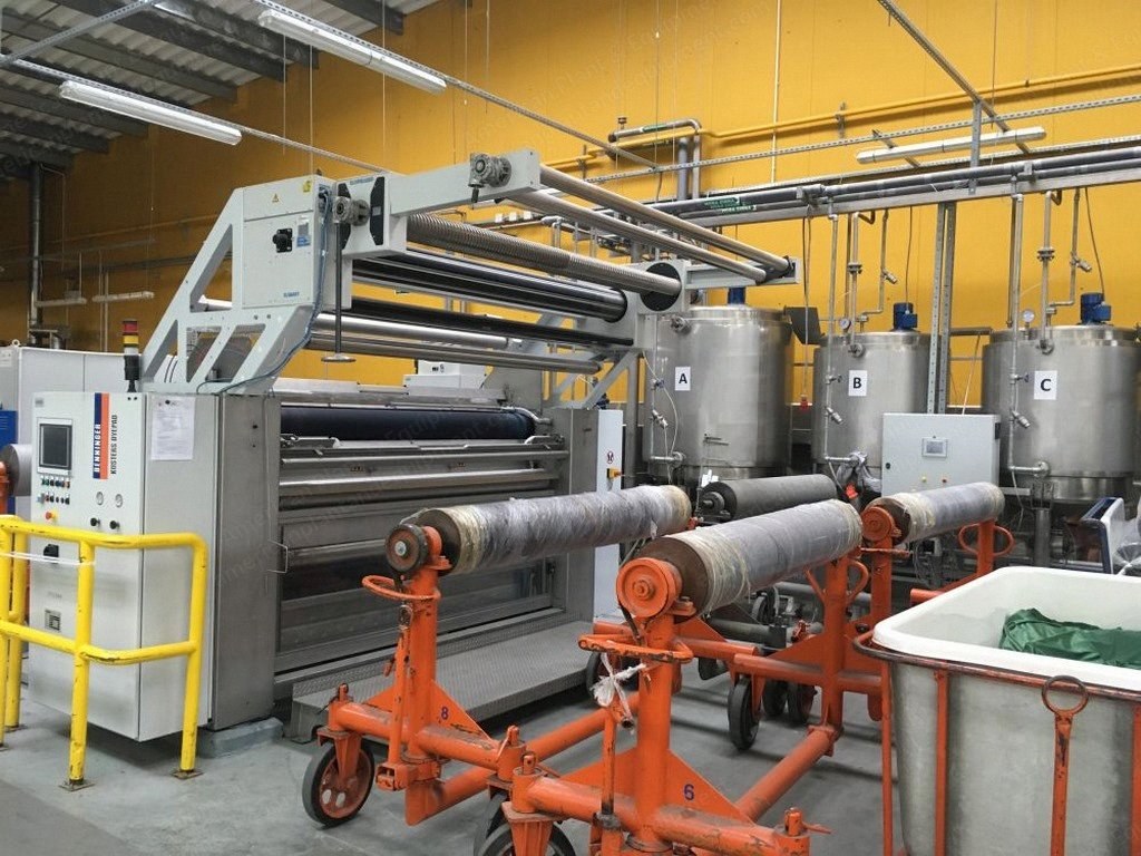 Benninger Kuesters, Dyepad-KTZ 222.22, 2015, 2200mm Working Width, Cold Pad, Automatic Colour Kitchen