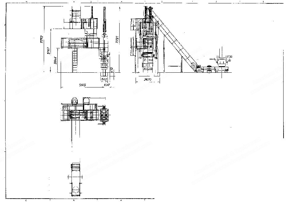 Gualchierani, FTK/150, 150 Tons, 1000/1200 kg/hr, 680x1080mm Box