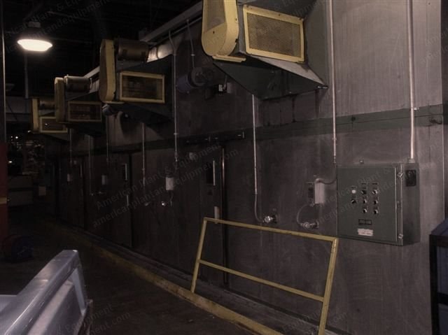Fabcon, Whirlwind, 2003, 8-Chamber, 120" (3000mm) Belt Width, 8 Maxon Burners