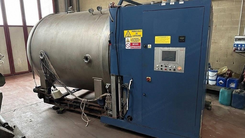 Mezzera, Celsius 143 HT, 2002, Working Width 2000mm, Max Temp 143C