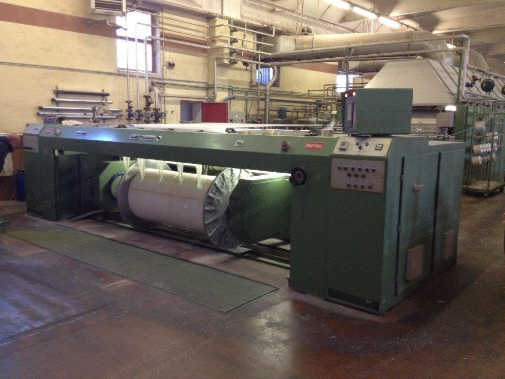 Karl Mayer, Benninger, Rotal Sizing and Direct Warping Line, 2000/4600mm, 630 Ends Creel