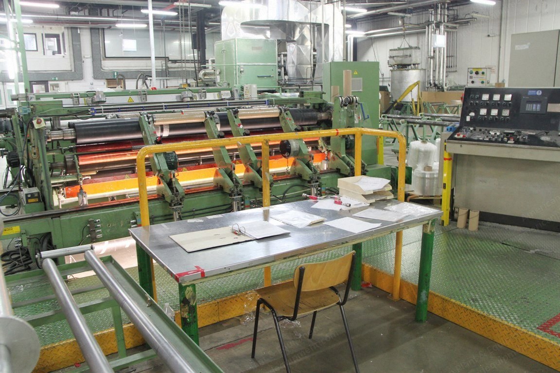 Dusenberry, 260DE, 1984, Slitter Rewinder, 2600mm Width, 400 m/min Speed