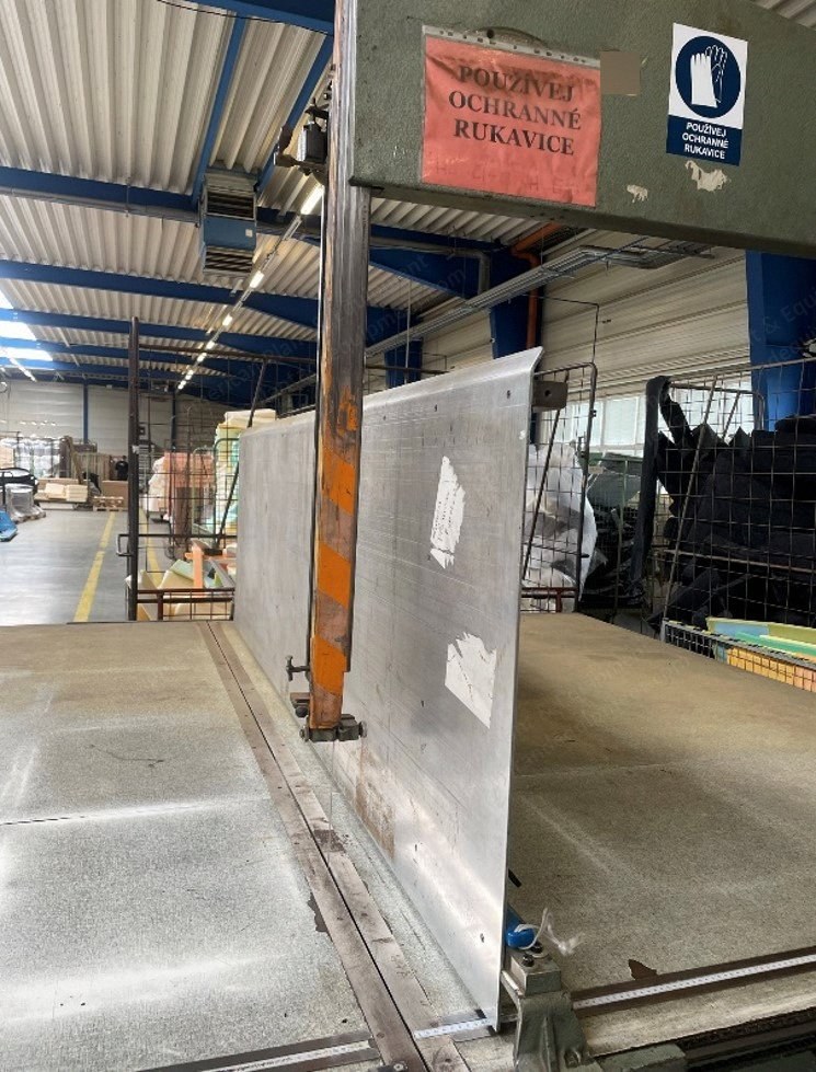 Kraus & Reichert, RBMS160, Manual Foam Cutting Machine, 1650mm Max Cutting Width, 1050mm Max Cutting Height, 2400mm Max Cutting Length