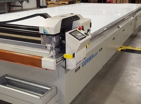 Gerber, Taurus, 2003, 2743mm Width x 5283mm Length, Automated Leather Cutter