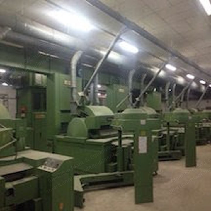 Crosrol, Cherry Hara, Suessen, Murata, Utit Complete Ring Spinning Plant, 10560 Spindles, 1992 to 1993