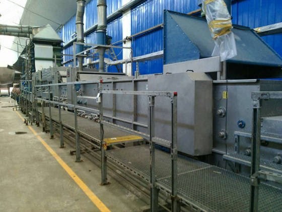 Benninger, Mercerizing Range, 2002, Roller Width 2000mm, 48 Cylinders