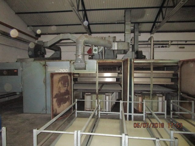 Ruckh, HDT 200, 1992, 2400mm Working Width, Steam Heated, 3 Chambers, 2 Passages
