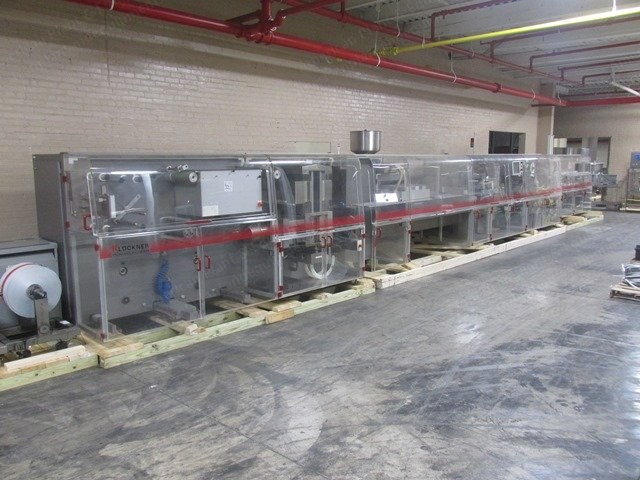 Klockner, CP1200, 2000, Blister Packaging Line, with P3000 Cartoner and Scandia Bundler