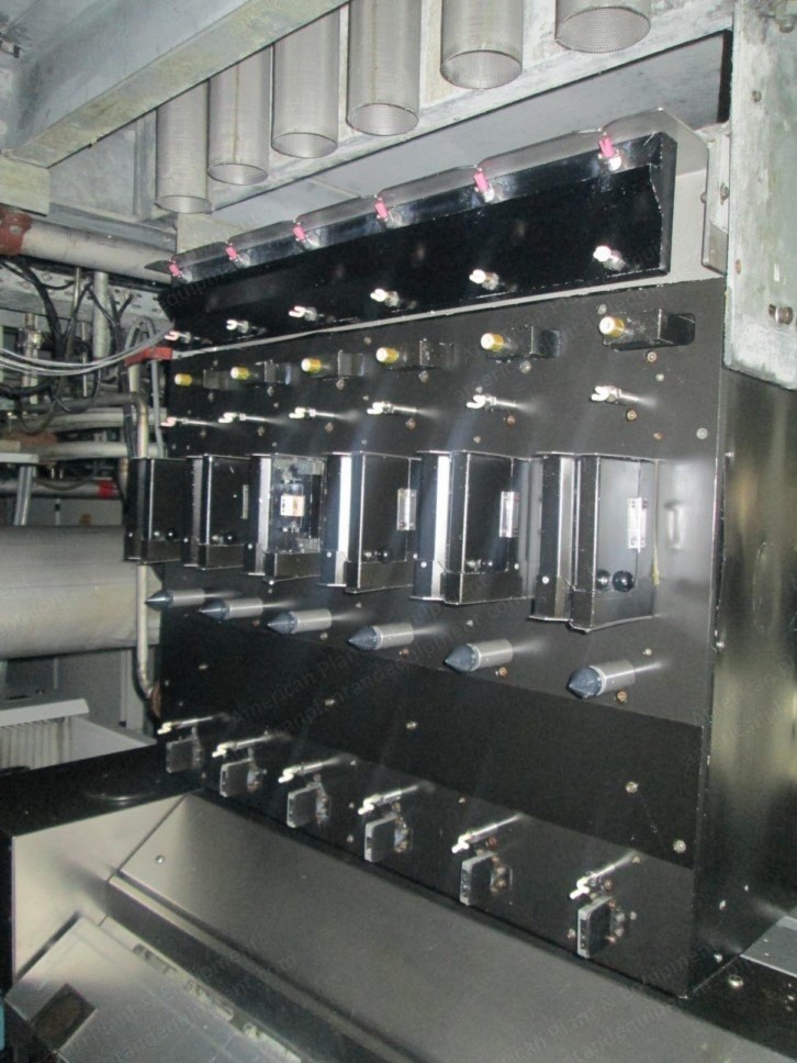 Barmag, Polyester Dope Dyeing Plant, 1971-1996, Spinning & Texturizing Lines