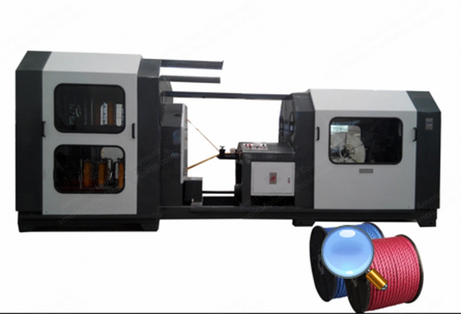 NovaStar, WN293, Twisted Rope Making Machine, Rope Range 4 to 10mm, 5.5kW, 6000x1700x1850mm