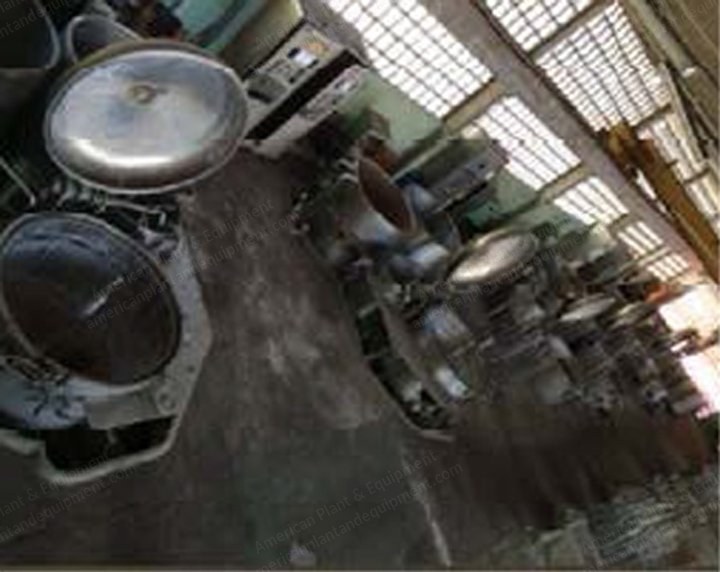 Indsteel, Compact Block, 1977, HT Cone Dyeing Machine, 500 kg Capacity, 2 Batches