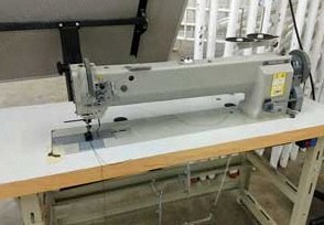 Highlead, GC-20698-2, 2-Needle Long Arm Walking Foot Sewing Machine, 24" Arm, 1" Needle Gauge, 220V