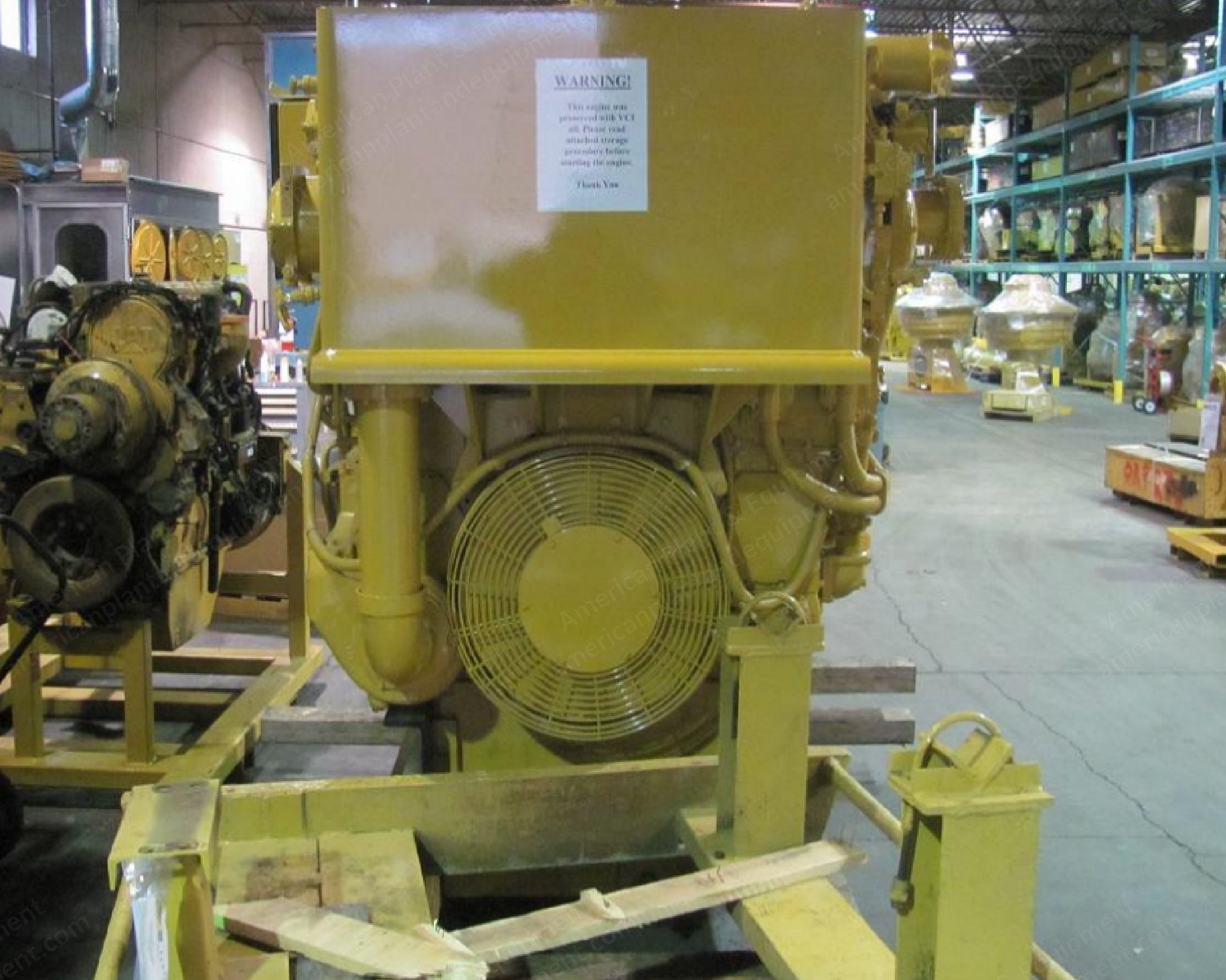 Caterpillar, 3508B DITA, 2008, 915 HP, 600 kW, 1200 RPM, Diesel Marine Auxiliary Engine
