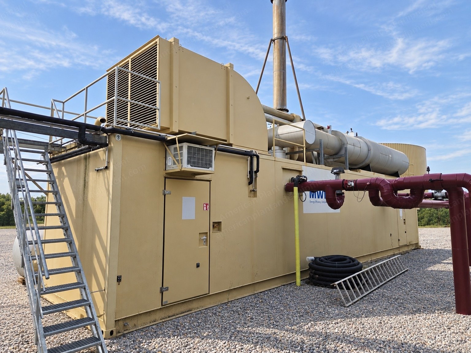 MWM, TCG2020 V20, 2016, Containerized Natural Gas CHP Plant, 1,999 kW, 50 Hz