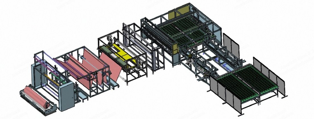 NovaStar, BW195, Flat Sheet Automatic Production Line, New, 3 to 4 Sheets per Minute Capacity