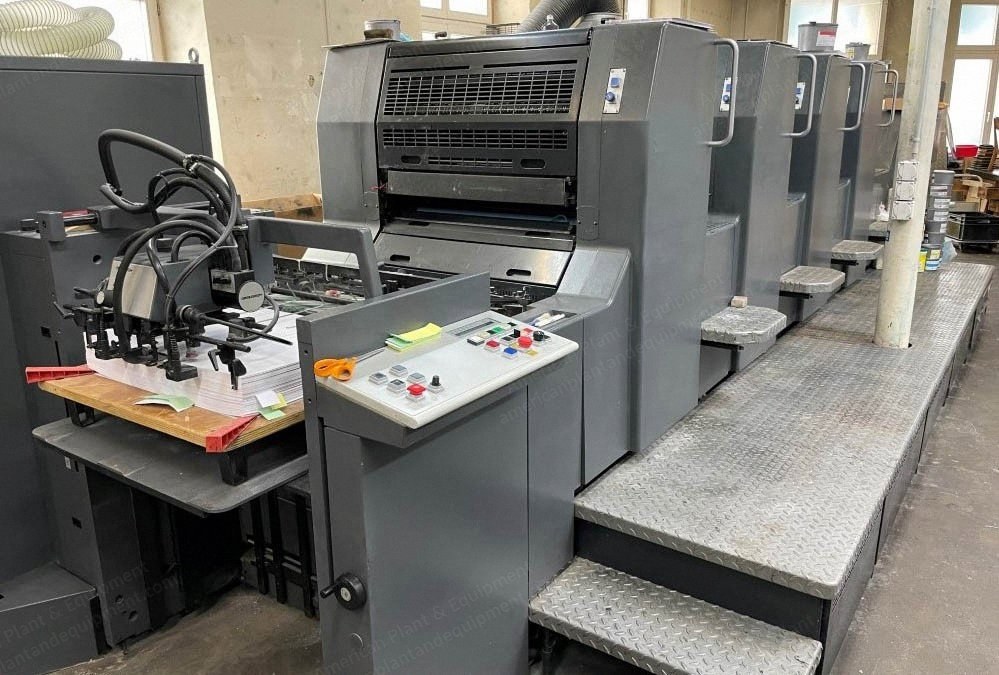 Heidelberg, Speedmaster 74 4P3H, 1998, 520x740mm, 4 Colors, Perfecting 2/2