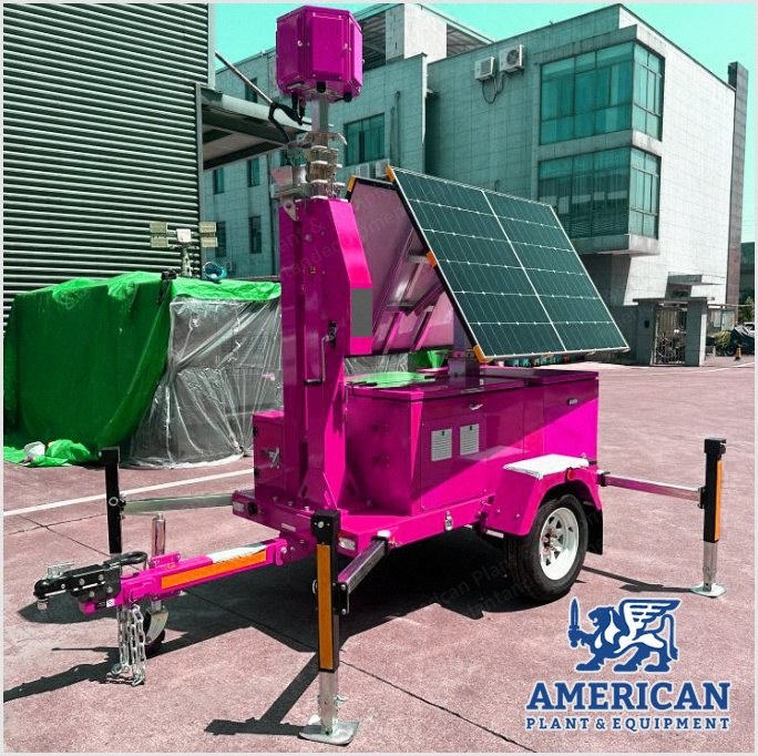 NovaStar, GG131, Solar Surveillance Trailer, 2x 435W Panels, 6.5m Mast, 1000kg