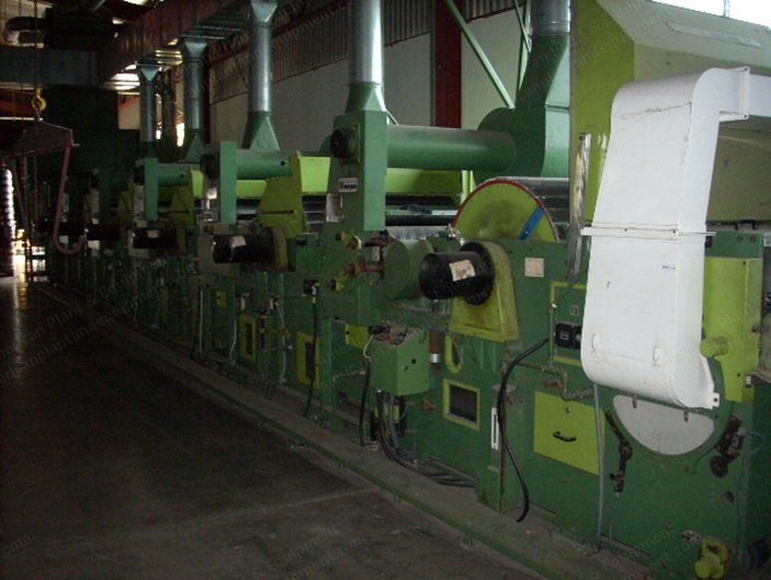 Margasa, TN-1500 and MC-1500, 1995, 6 Drums, 1500mm Width, 700-800 kg/hr Capacity