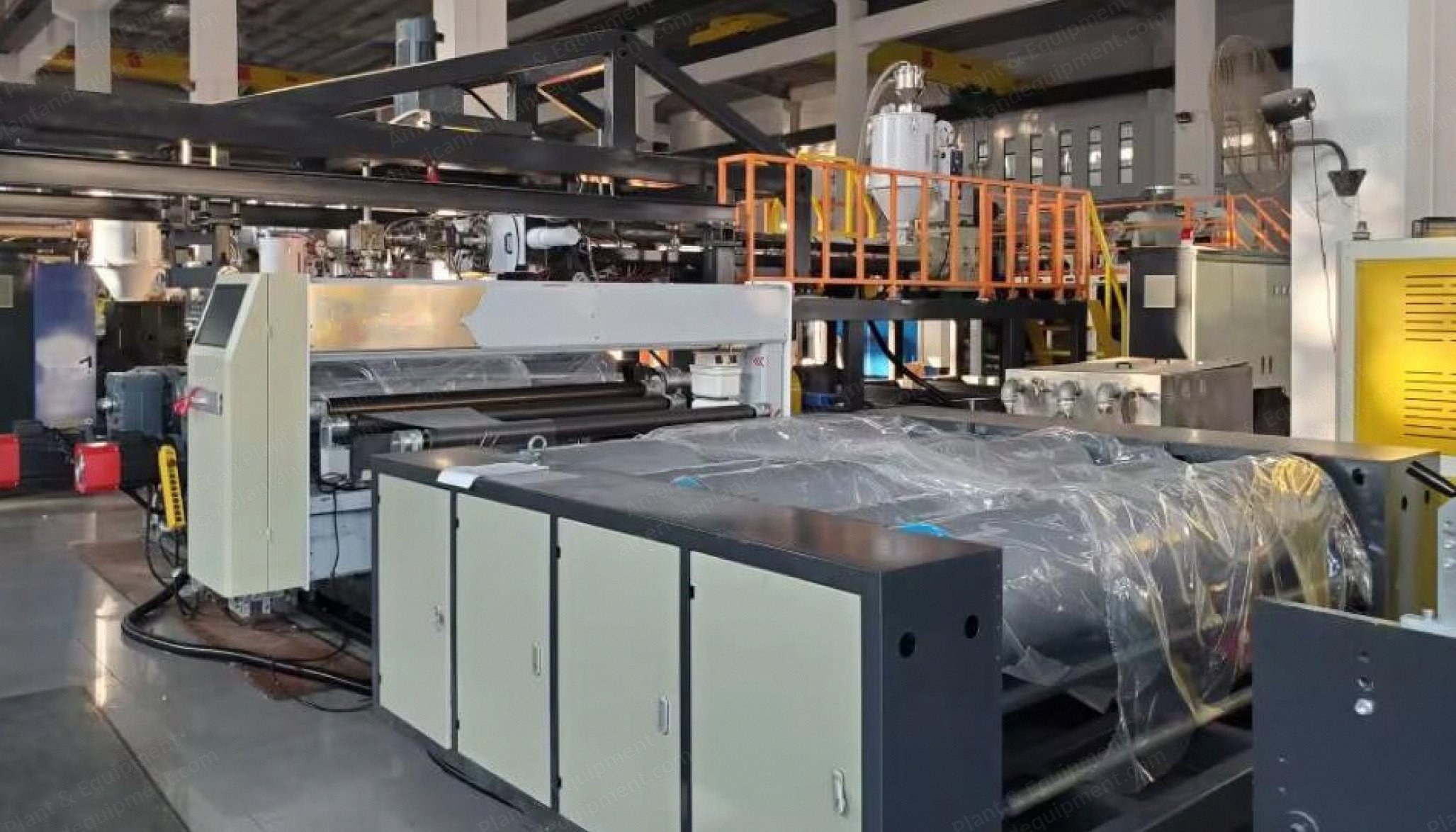 NovaStar, CT102, TPU Film Extrusion Line, 1200mm Film Width, 90mm Extruder