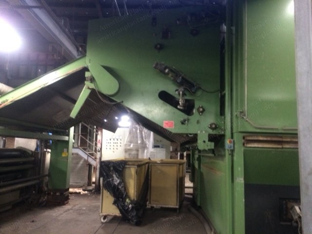 Santex, Continuous Tumble Dryers, 1991 and 1997, 2200mm and 3000mm Widths, Gas Fired