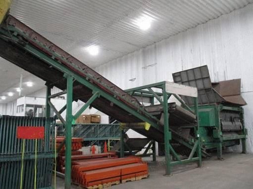 Komptech, Terminator 5000SE, 2011, Electric Shredder, 200 kW Hydraulic Power Station, Magnetic Conveyor Separator